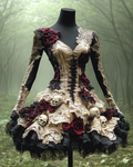 Beautifully Finished Dress in a Timeless Design