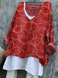 Women's Japanese Cherry Blossom Embroidered Linen Blend Shirt artswardrobe