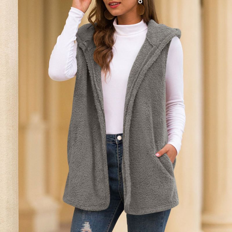 JO | Sleeveless fleece jacket