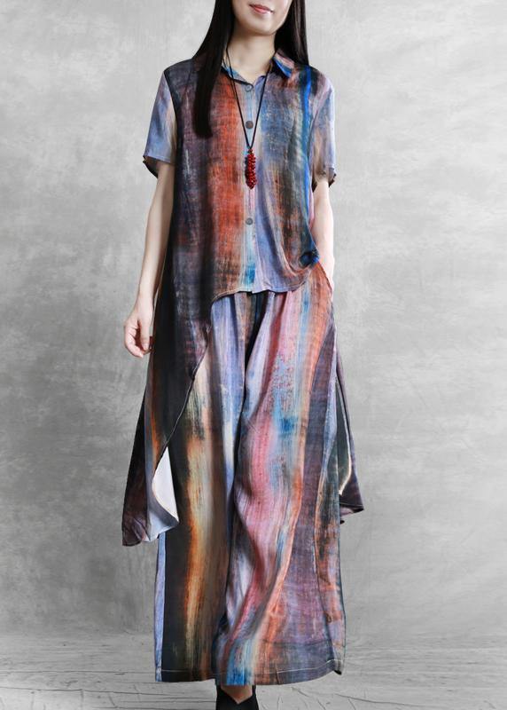 20 Summer Suit Irregular High-end Two-piece Suit