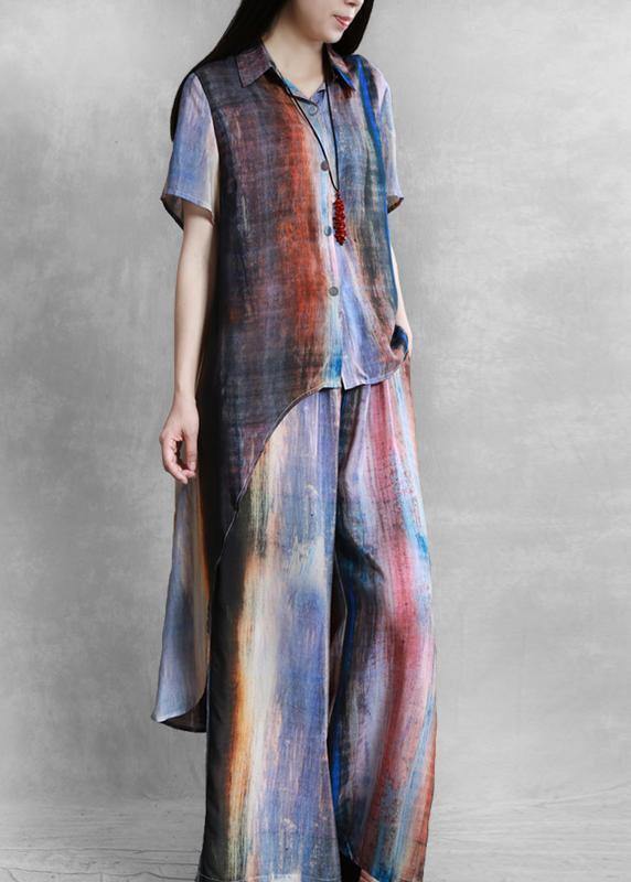 20 Summer Suit Irregular High-end Two-piece Suit