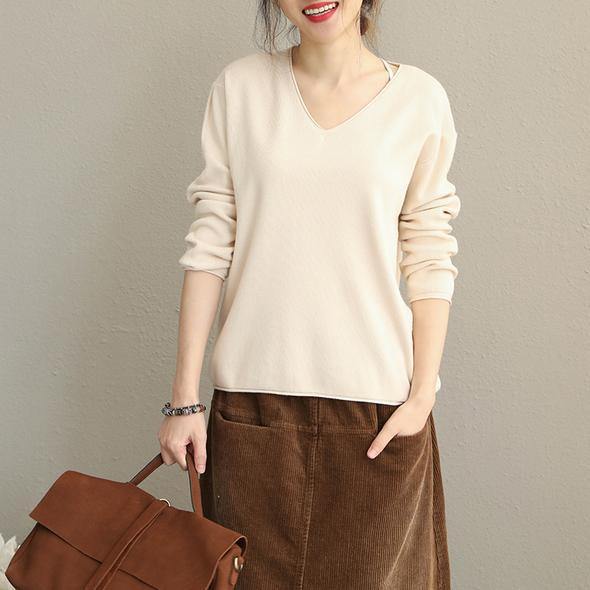 New Simple Loose Base Sweater Knitwear