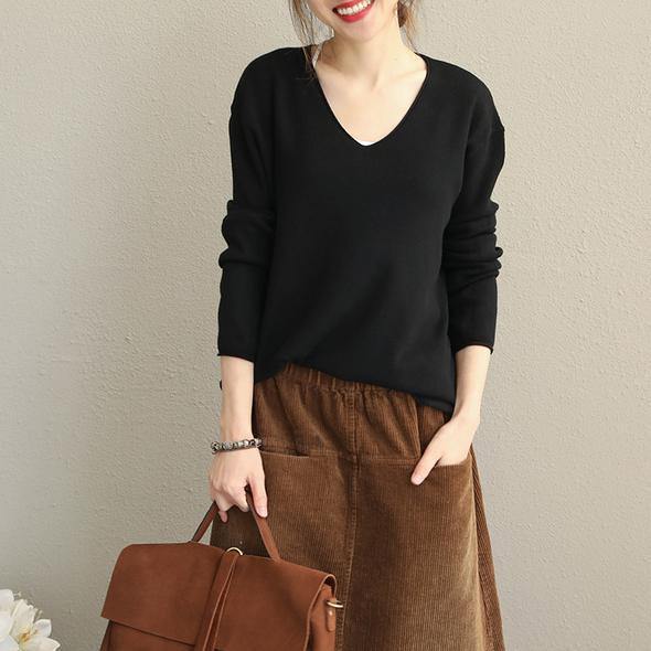 New Simple Loose Base Sweater Knitwear