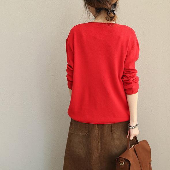 New Simple Loose Base Sweater Knitwear