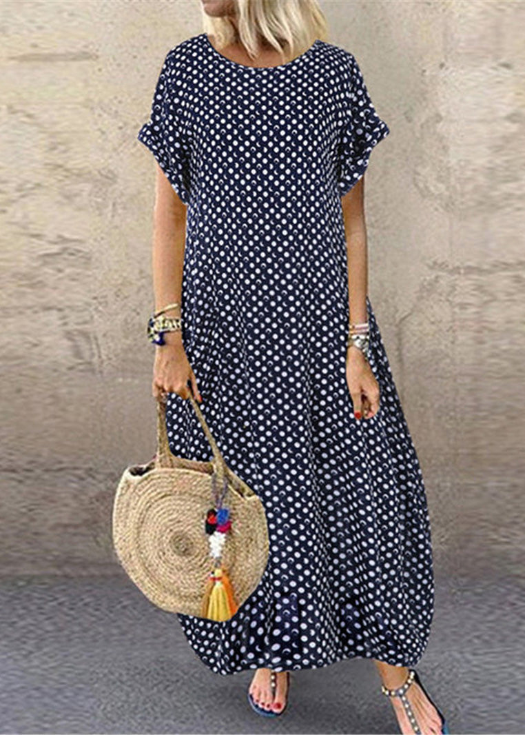 Black Clothes Big Size Plus Long Dress Summer