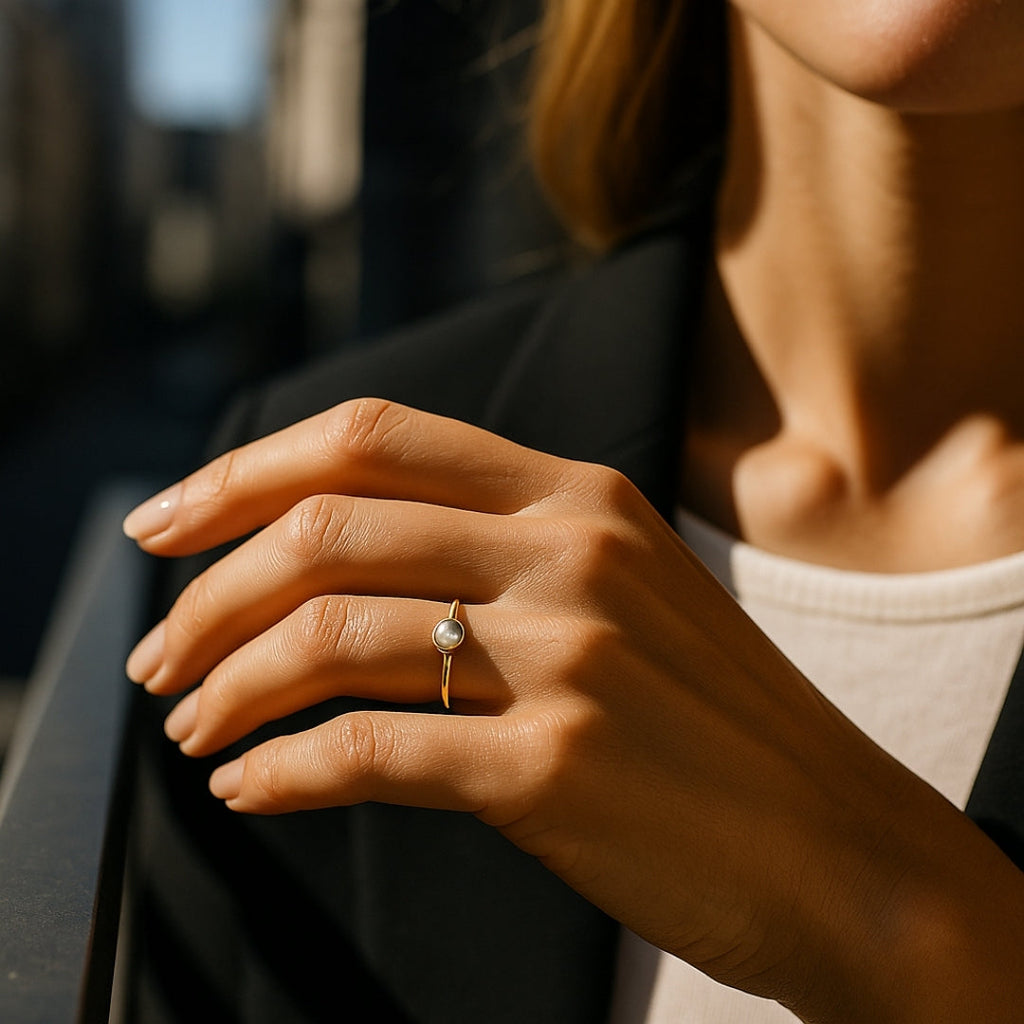 Charming Gold Ring for Any Occasion