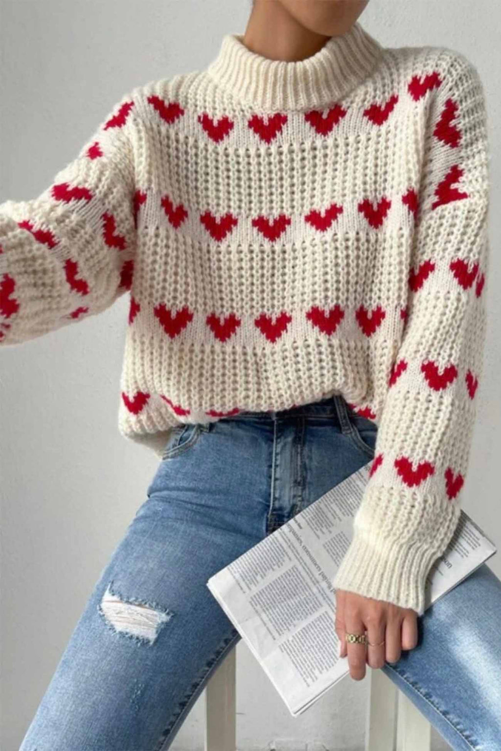 Gracefully Designed Sweater