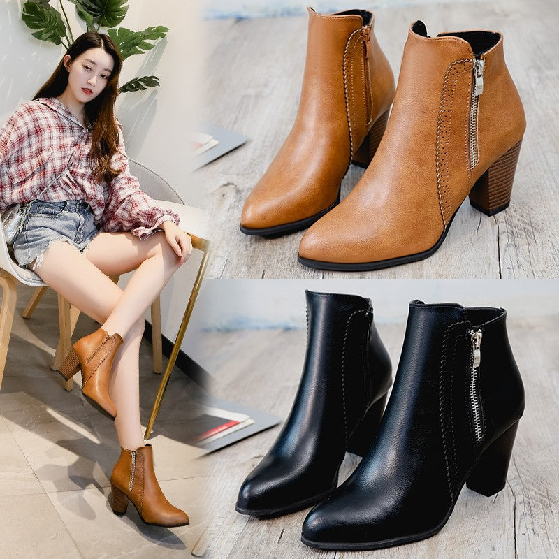 Chic Orthopedic Boots with Unique Design