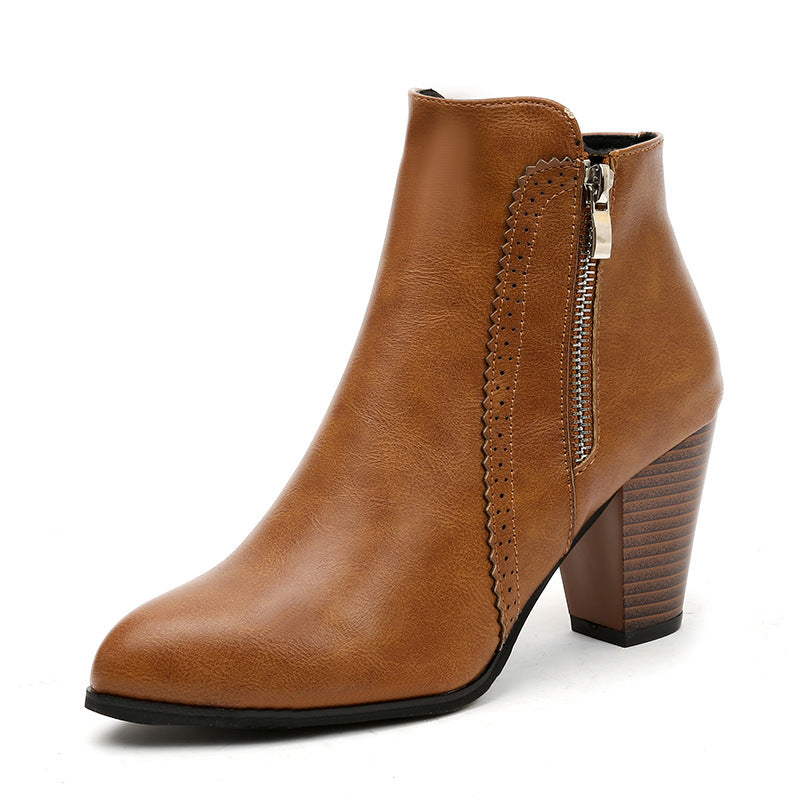 Chic Orthopedic Boots with Unique Design