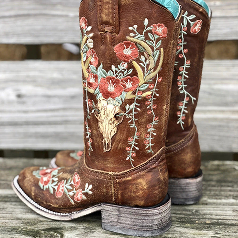 Vintage Inspired Orthopedic Boots