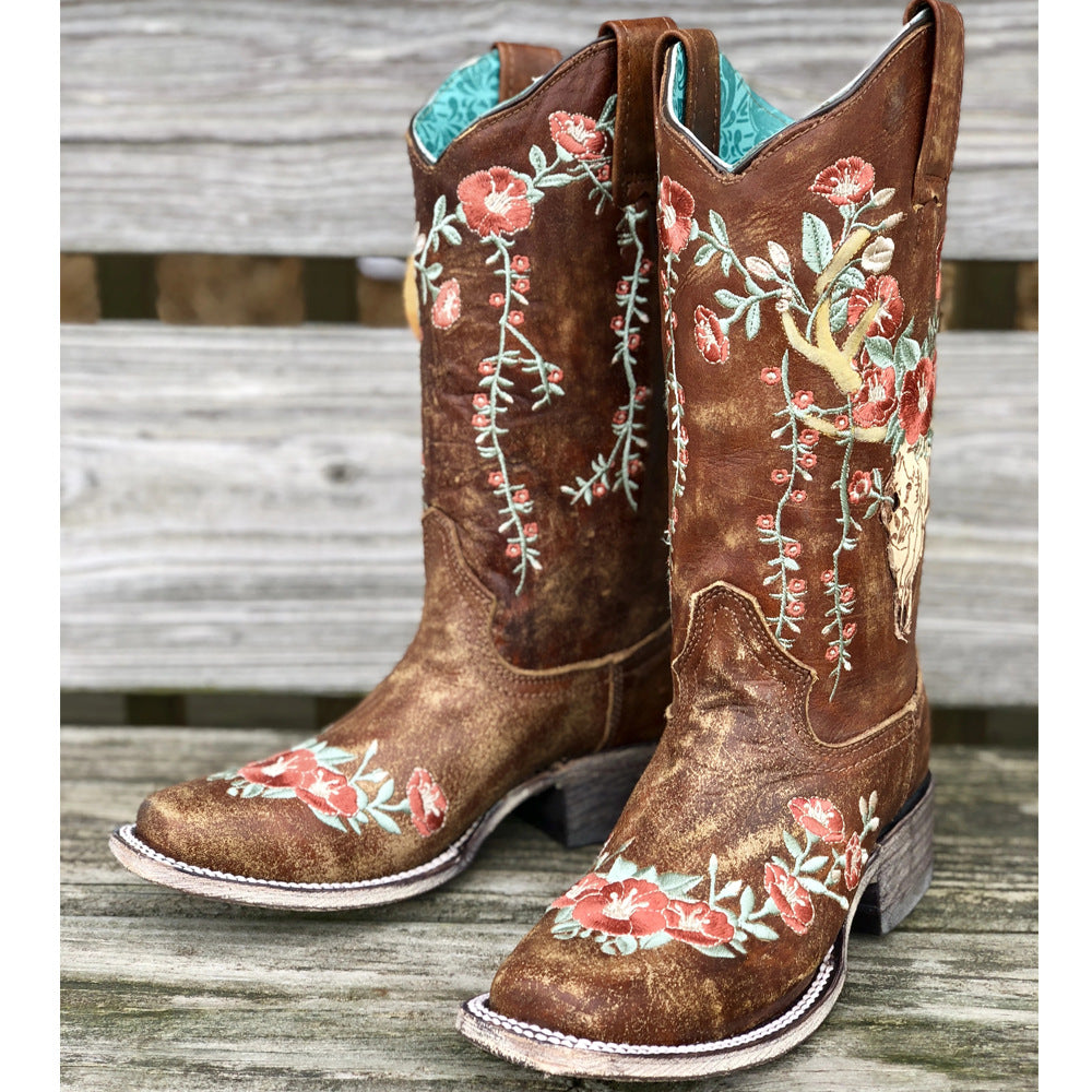 Vintage Inspired Orthopedic Boots