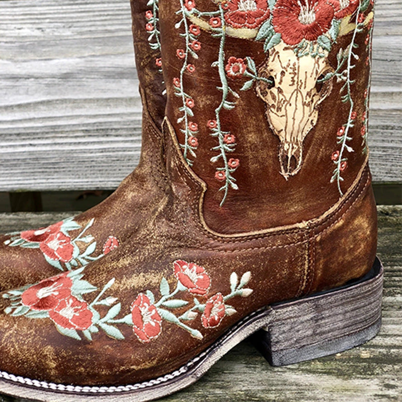 Vintage Inspired Orthopedic Boots