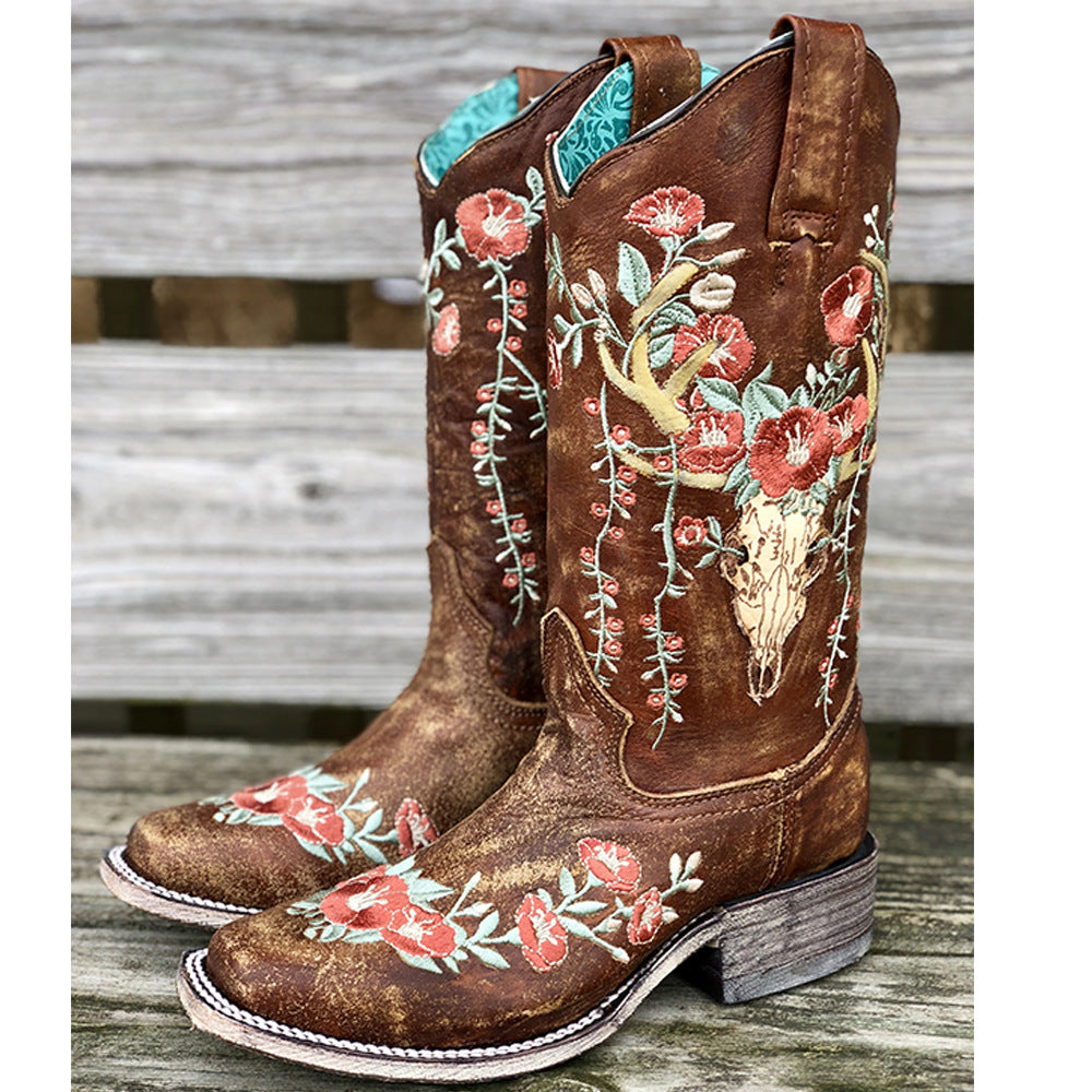 Vintage Inspired Orthopedic Boots
