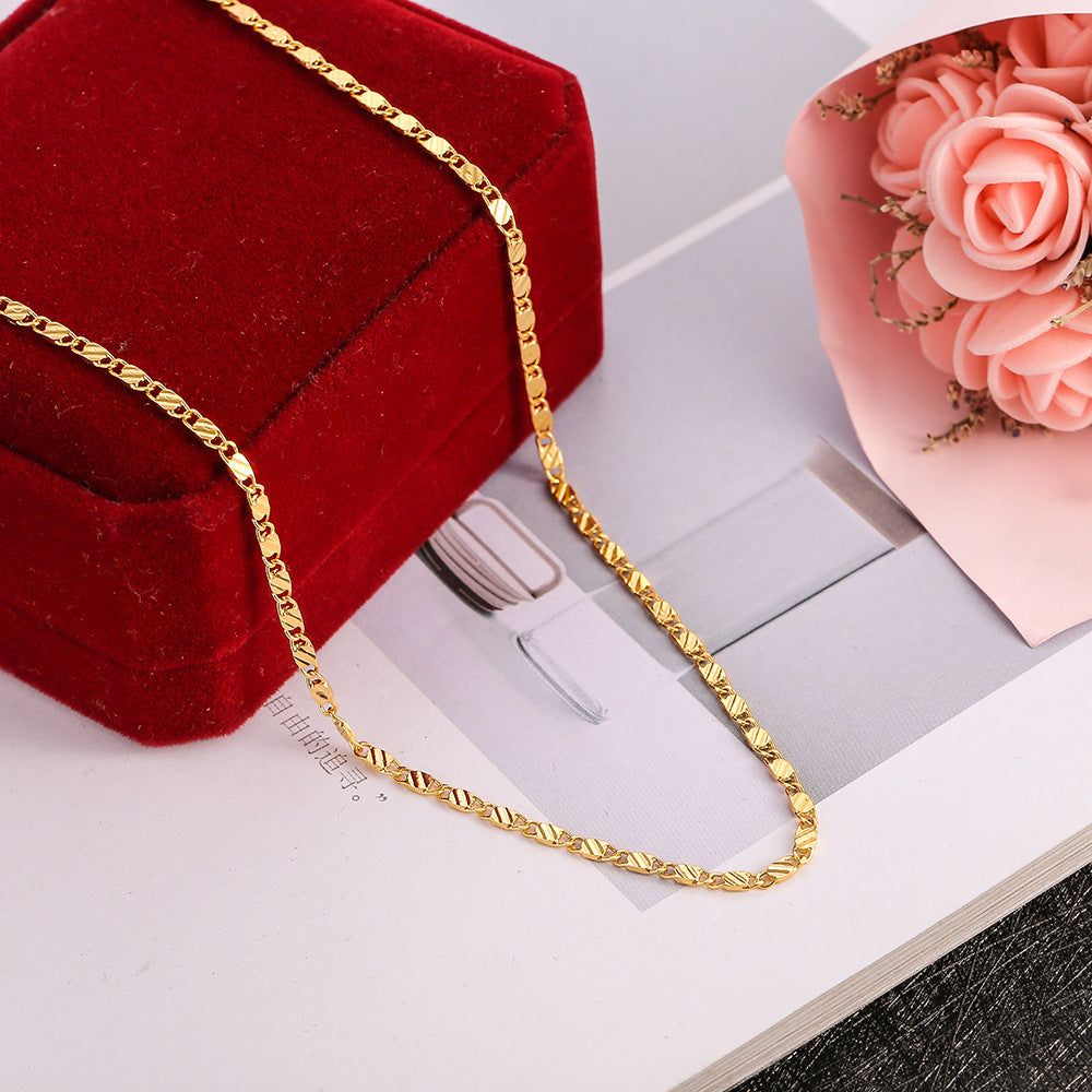 Classic Gold Necklace with Timeless Appeal