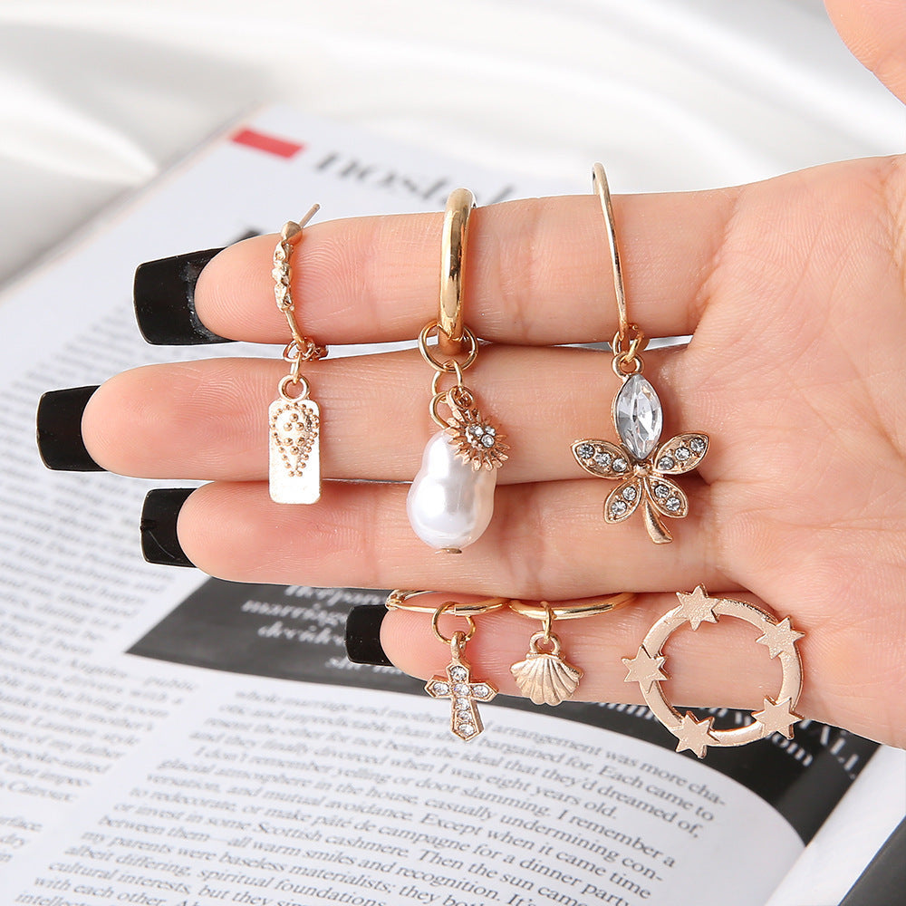 Delicate Artisan Pearl Earring