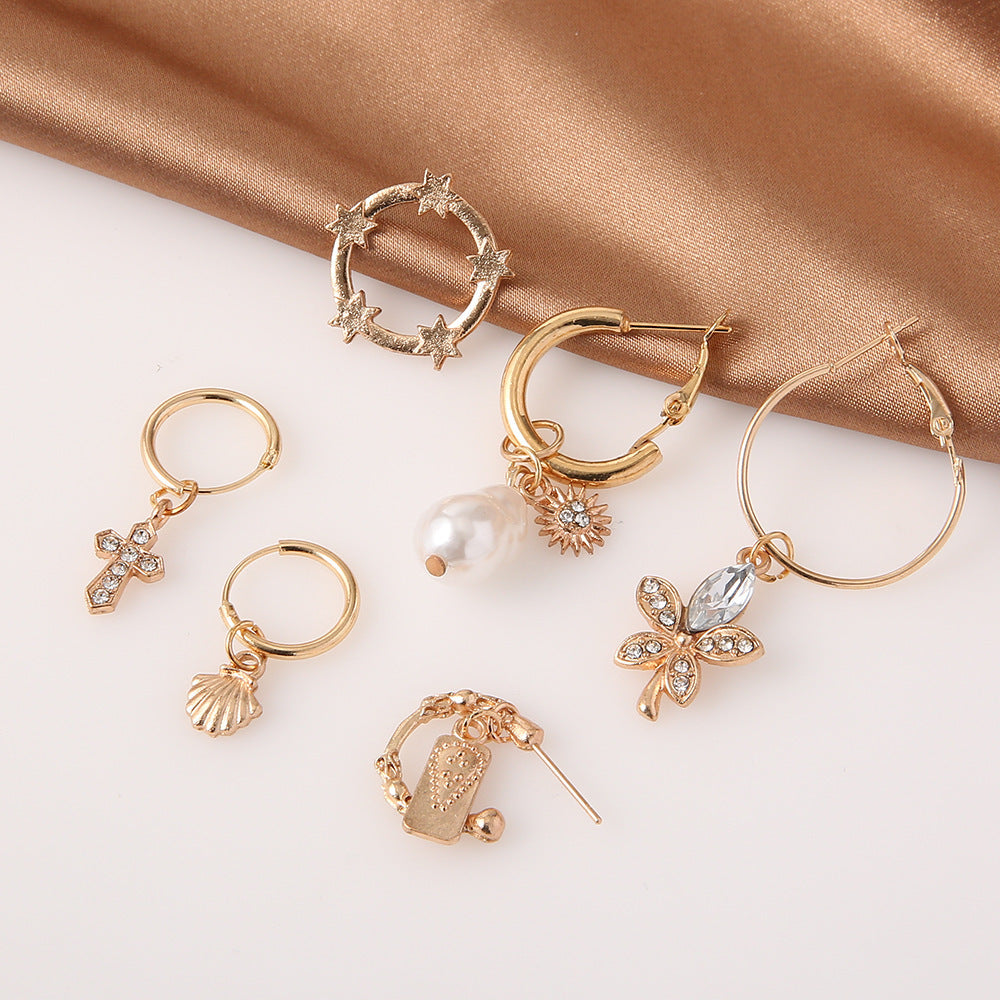 Delicate Artisan Pearl Earring