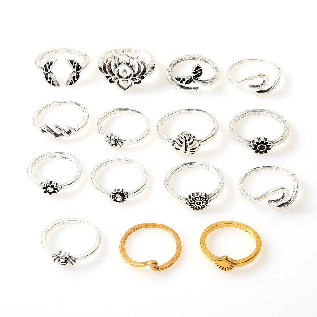 Delicate Artisan Gold Ring