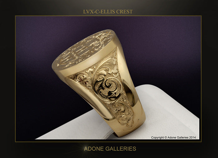 Romantic Gold Ring for Special Moments