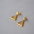 Beautiful Gold Earring with Unique Style