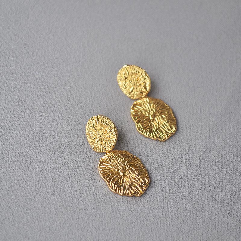 Delicate Artisan Silver Earring