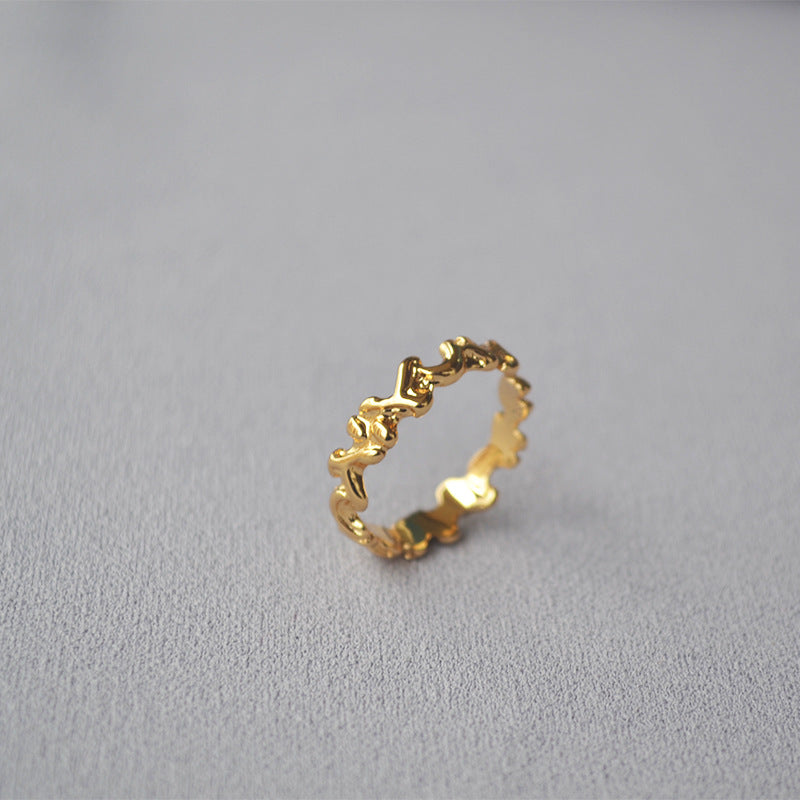 Romantic Gold Ring for Special Moments