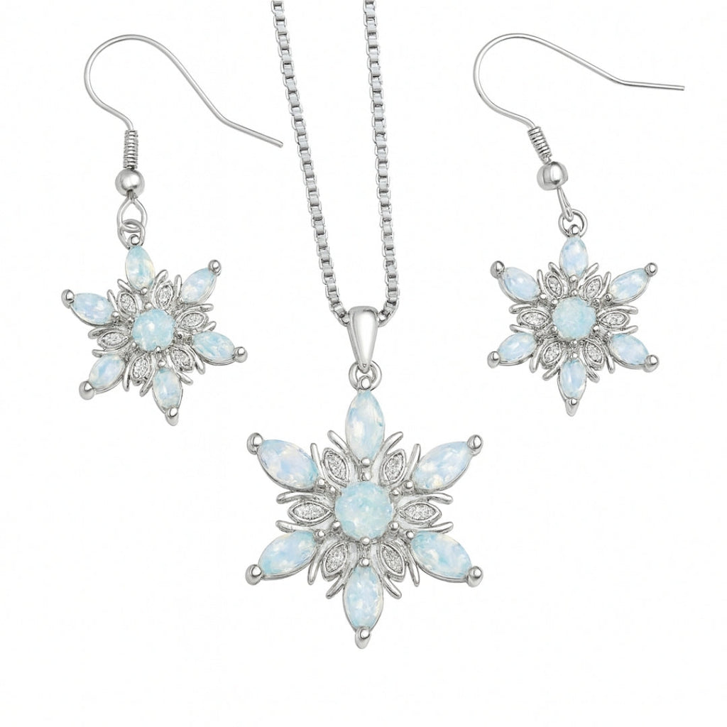 Crystal Snowflake Set