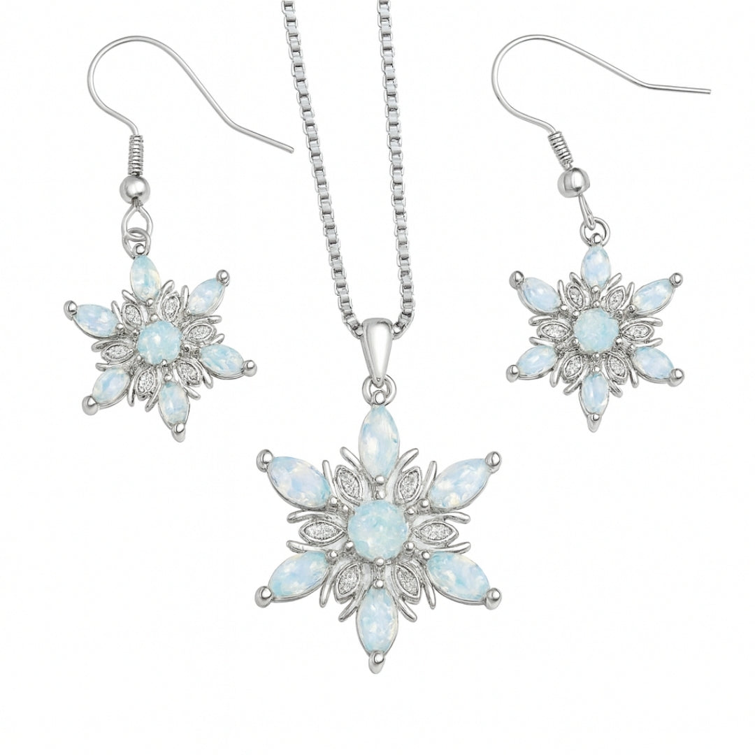 Crystal Snowflake Set