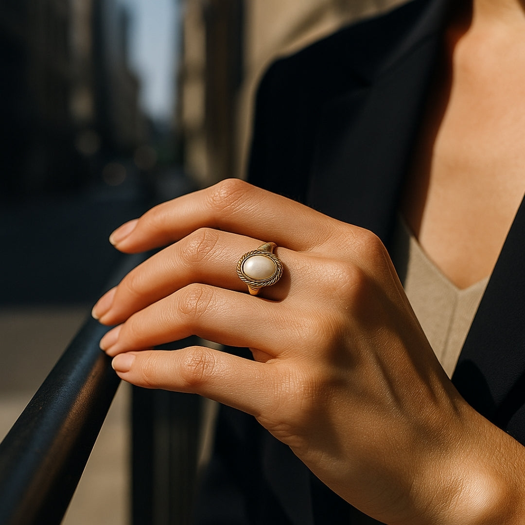 Stunning Gold Ring for Daily Wear