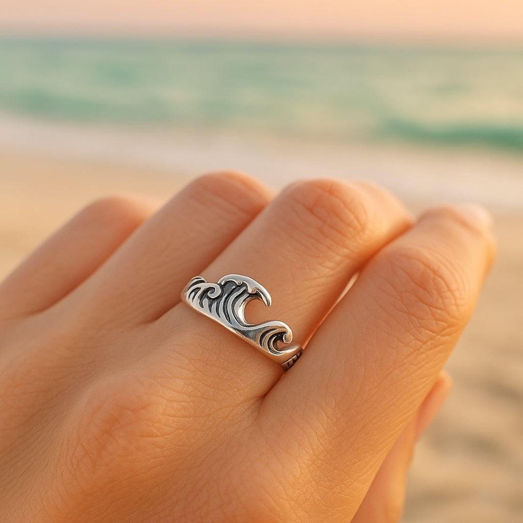 Beautiful Silver Ring with Unique Style