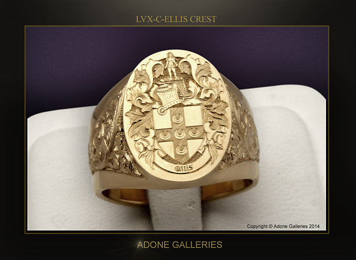 Romantic Gold Ring for Special Moments