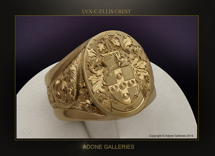 Romantic Gold Ring for Special Moments