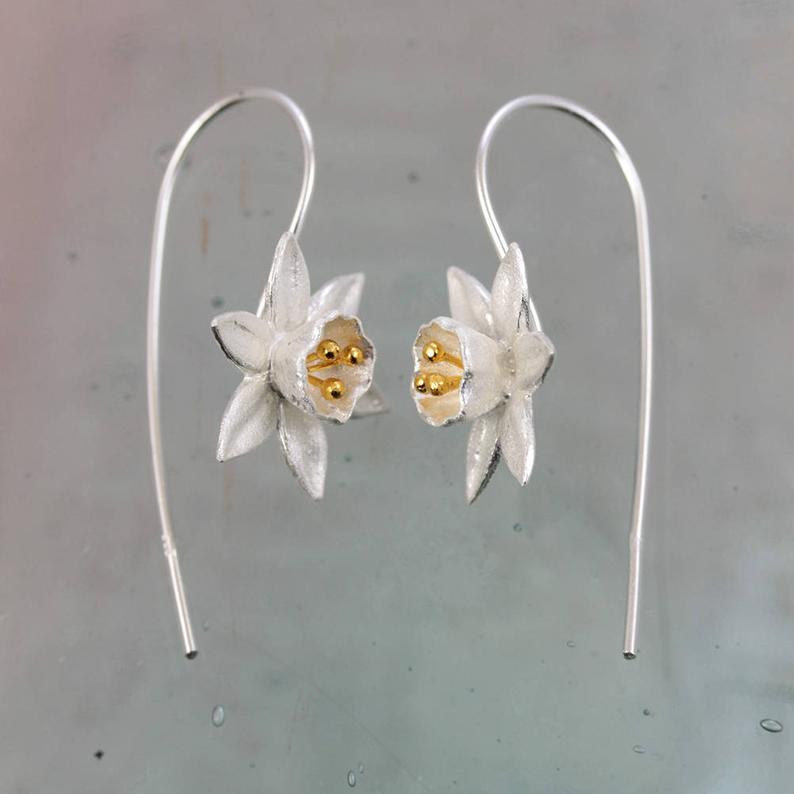 Classic Silver Earring with Timeless Appeal