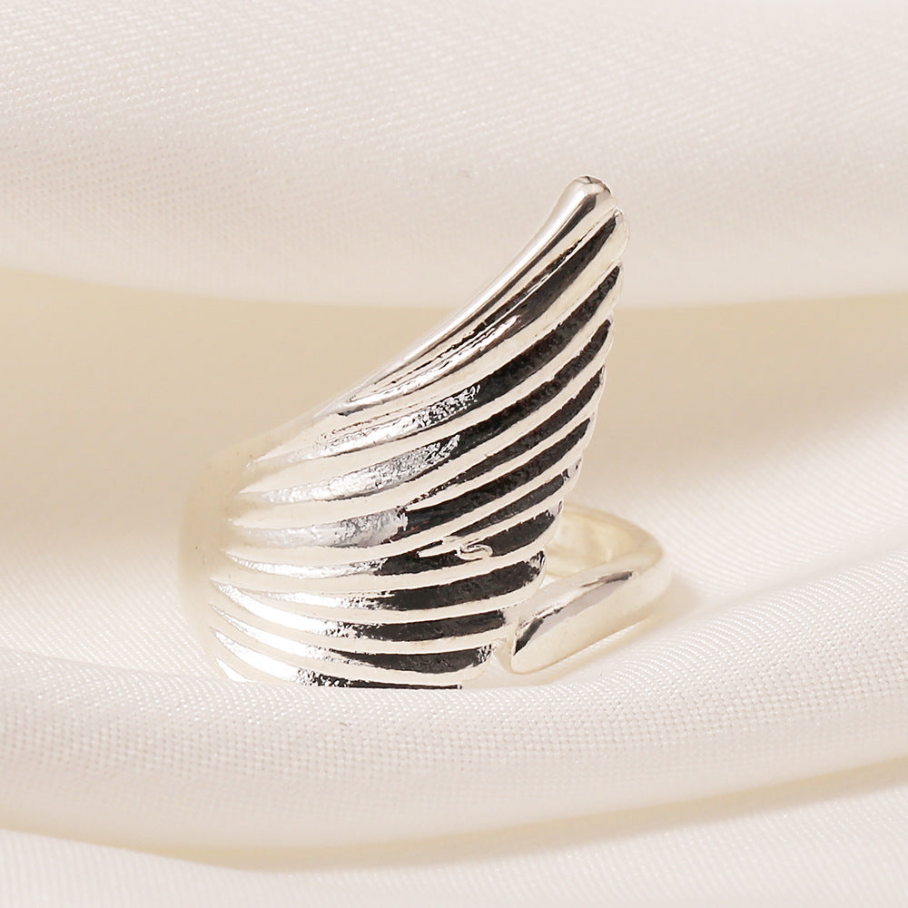 Beautiful Silver Ring with Unique Style