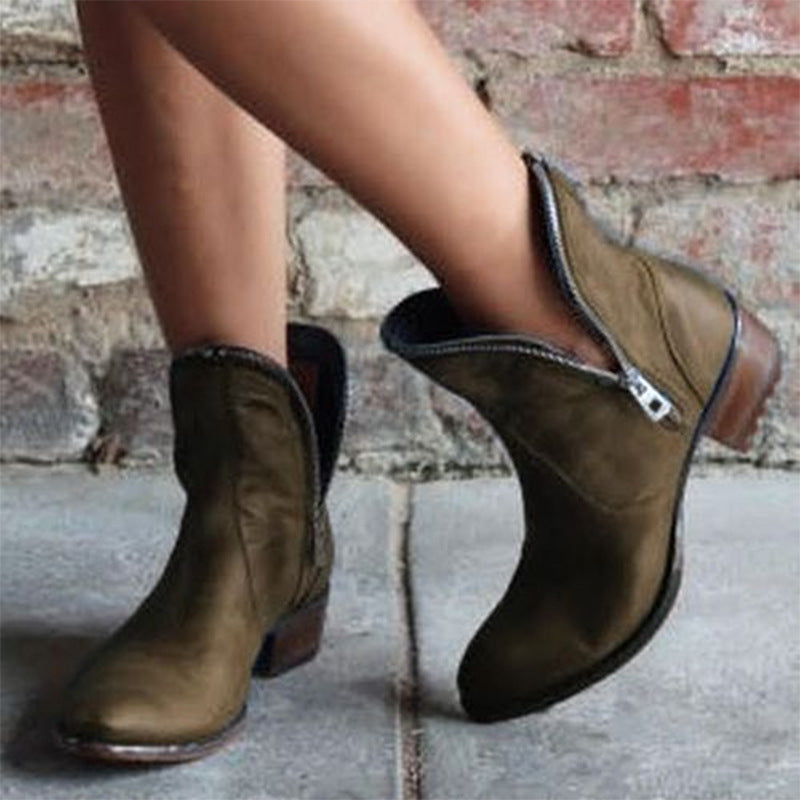 Chic Orthopedic Boots with Unique Design