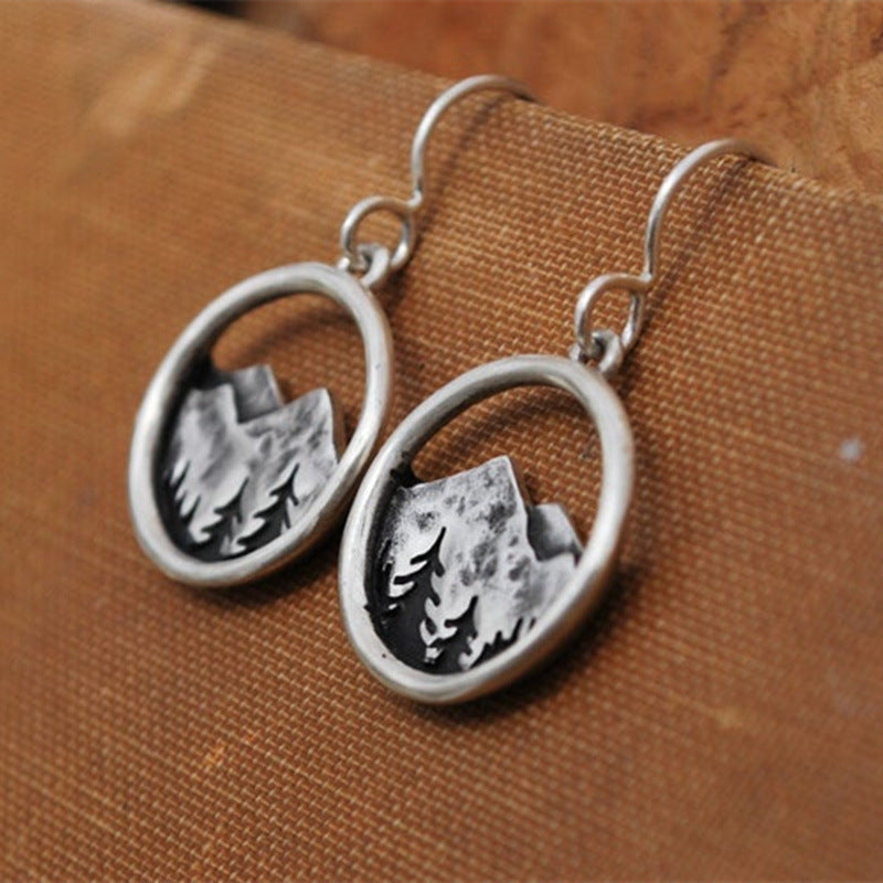 Beautiful Silver Earring with Unique Style