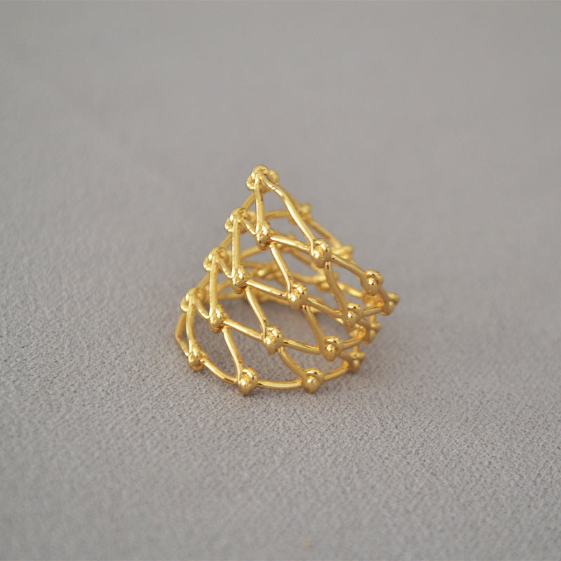 Beautiful Gold Ring with Unique Style