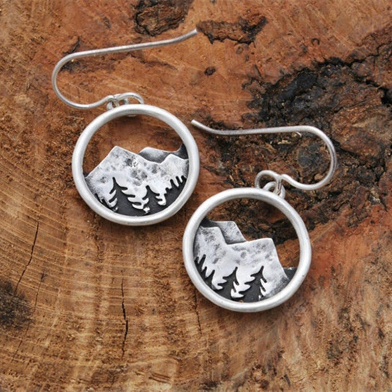Beautiful Silver Earring with Unique Style
