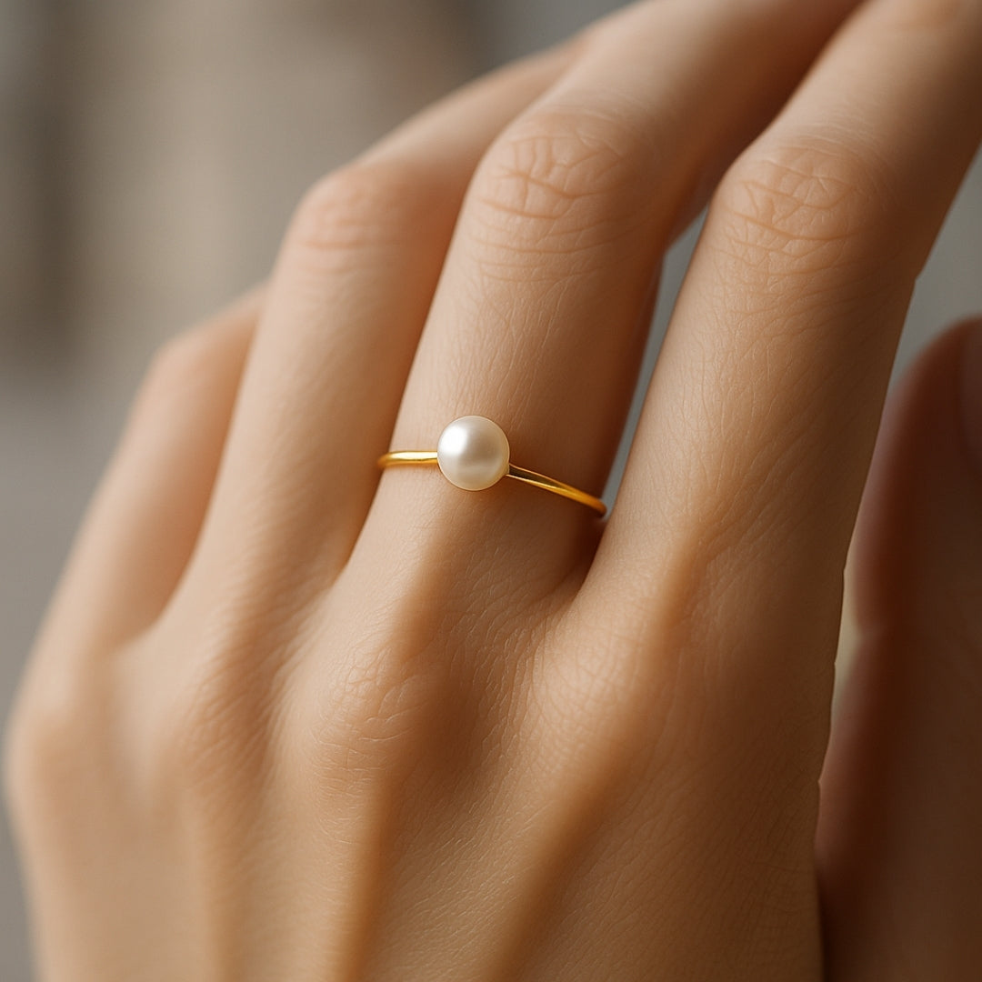 Vintage Handmade Gold Ring