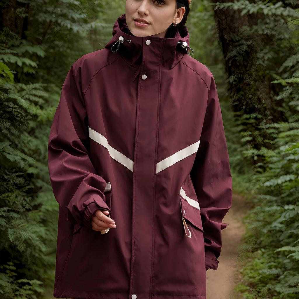 JO | Lightweight waterproof hooded jacket