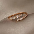 Adjustable Rose Bright Ring