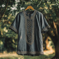 Men's Celtic Knot Weave Shirt artswardrobe