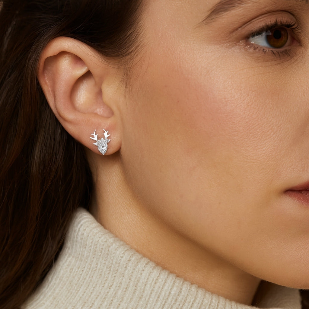 Delicate Artisan Silver Earring