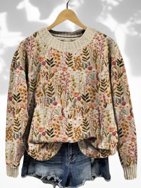 Gracefully Designed Sweater