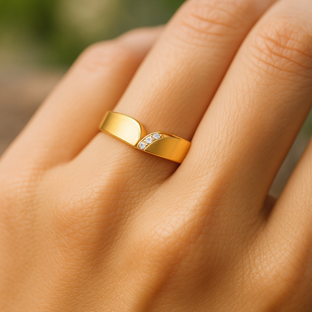 Vintage Handmade Gold Ring