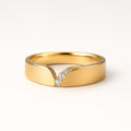 Gold Crystal Valley Ring