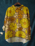 Daisy Print Fashion Shirt