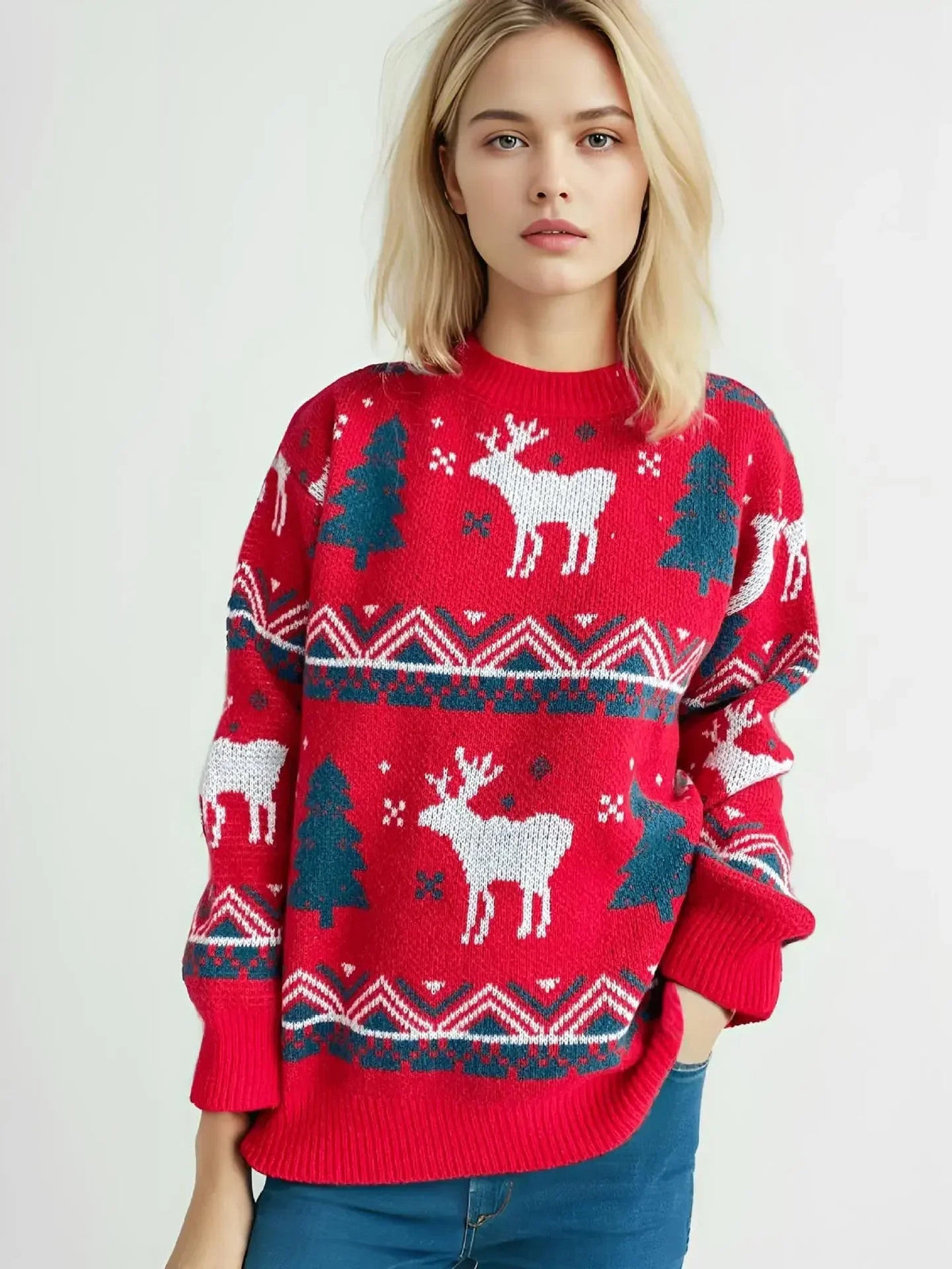 Gracefully Designed Sweater