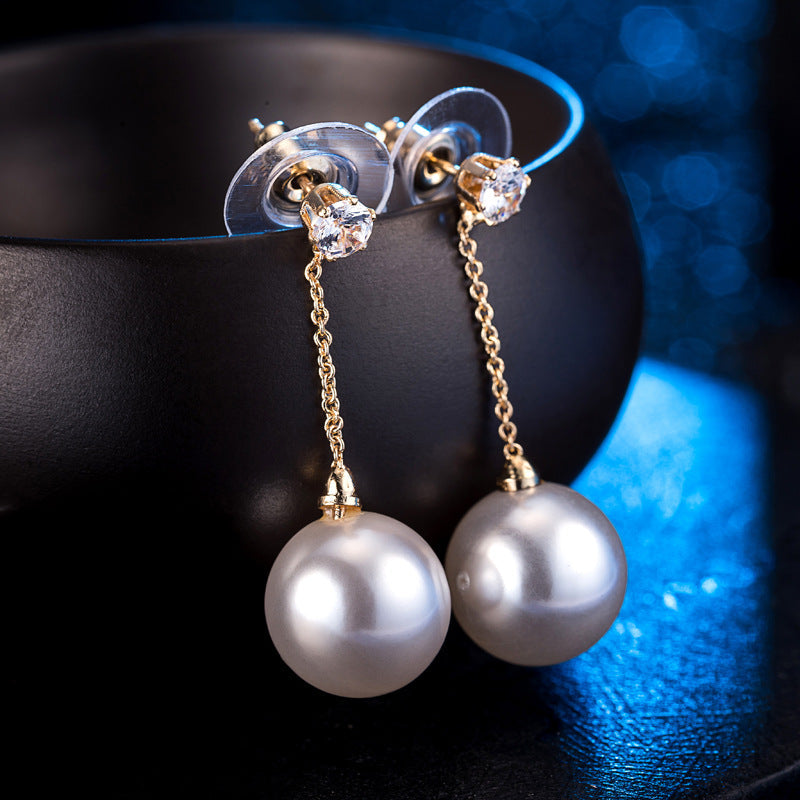 Delicate Artisan Pearl Earring