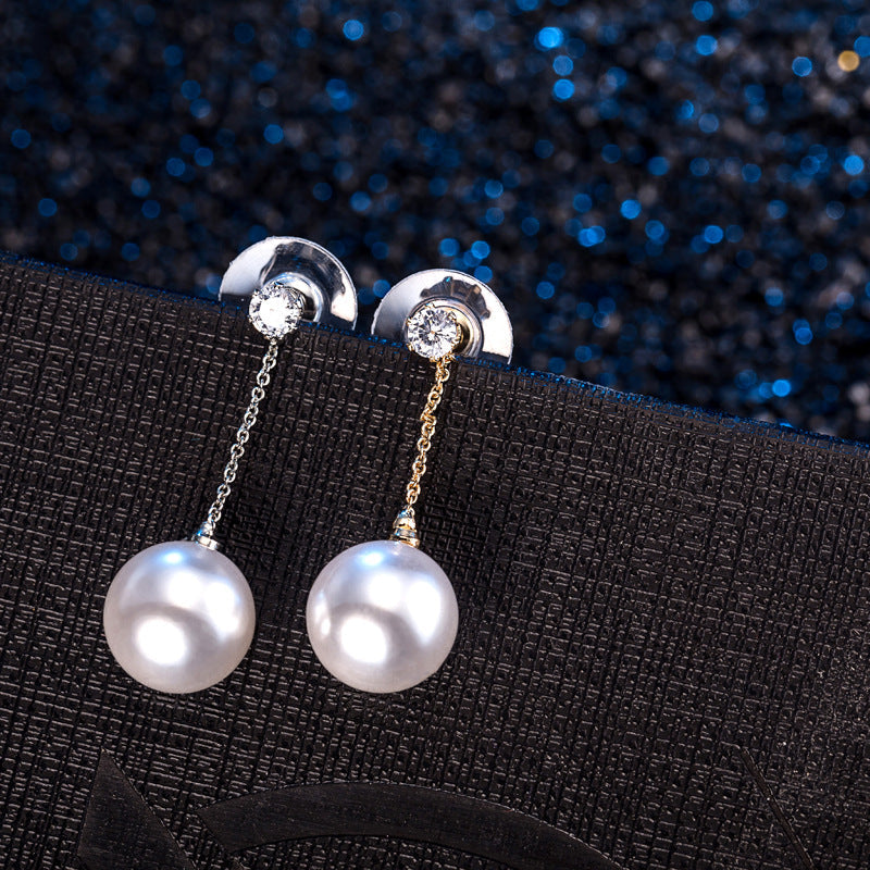 Delicate Artisan Pearl Earring