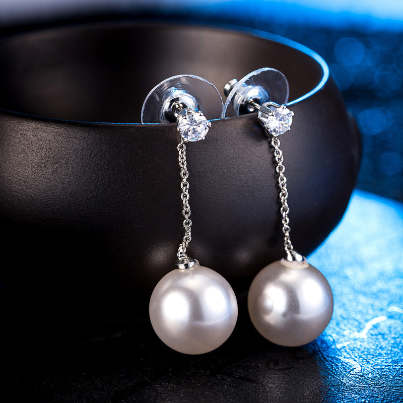 Delicate Artisan Pearl Earring